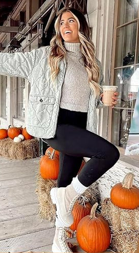 Legging thermique femme noir, taille haute, doublure polaire, opaque en jersey stretch.
