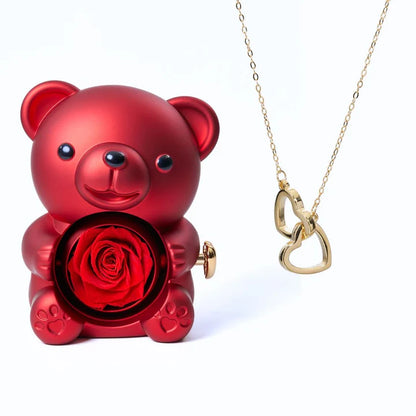 Ours Éternel & Collier Personnalisé