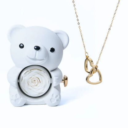 Ours Éternel & Collier Personnalisé
